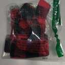 ASENKU Dog Winter Coat, Fleece Doggie Jacket Plaid Reversible Vest Waterproof Windproof Cold Weather Clothes for Small Dogs(Red S)