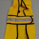 Raincoat Dogs - Waterproof Adjustable Pet Rain Coat Jacket, Lightweight Dog Hooded Rain Slicker Poncho with Reflective Strip for Small Puppies (Yellow, Small)