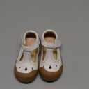 DREAM PAIRS Girls Mary Jane Dress Shoes School Uniform Toe-Protective T-Strap Ballet Flats Toddler Little Kid, 5T
