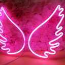 Ulalaza Neon Light Sign LED Night Lights USB Operated Decorative Marquee Sign Bar Pub Store Club Garage Home Party Decor (pink), 13.39 inches x 17.72 inches
