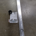 Linear Shower Drain, 60 inch Drain with Tile Insert 2-in-1 Panel, Brushed 304 Stainless Steel Shower Floor Drain, Linear Drain with Hair Strainer and Adjustable Feet