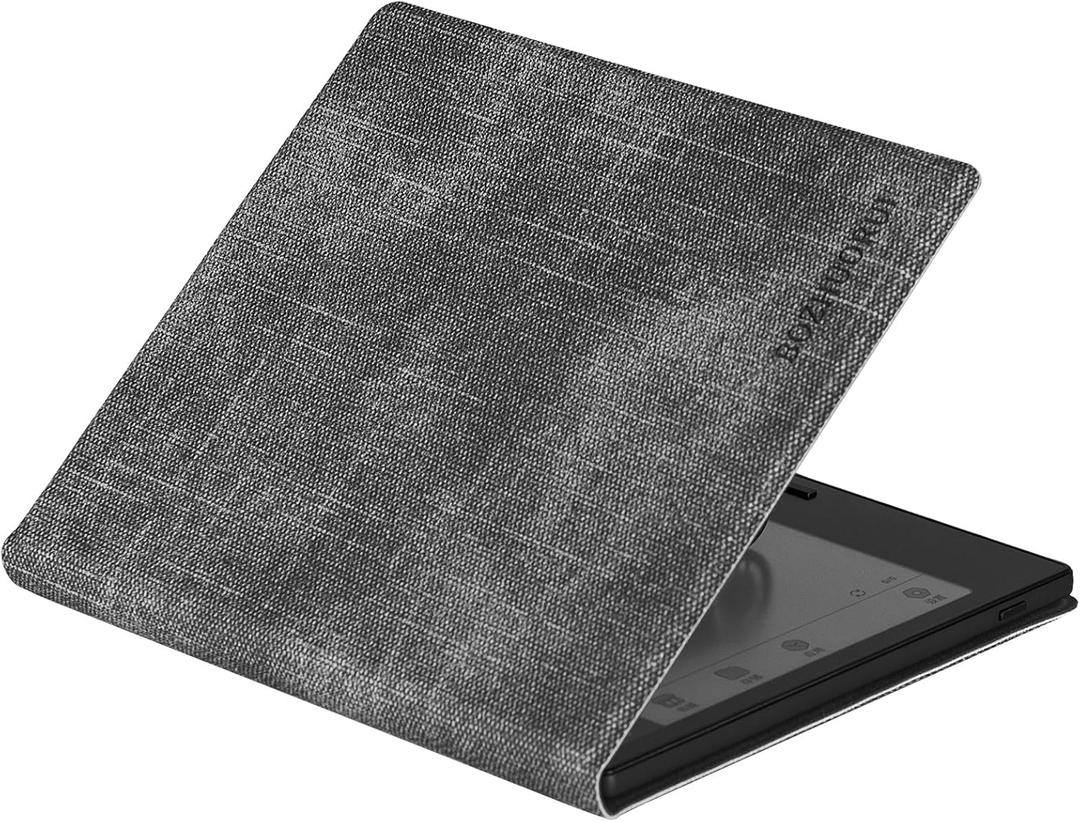 BOZHUORUI Case for 7" Onyx Boox Go 7 & Go 7 Color e-Reader (1/2th Gen,2024/2025 Released) - Slim Lightweight Magnetic Cover with Auto Sleep/Wake (Denim Grey)