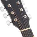 Ashthorpe 41-inch Beginner Cutaway Acoustic Guitar Package (Sunburst), Full Size Basic Starter Kit w/Gig Bag, Strings, Strap, Tuner, Picks