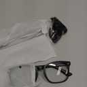 Gaoye Stylish Blue Light Glasses for Woman - Computer Glasses for Blue Light Blocking - Lightweight Frames - 3 pack (A1 Matte Black+leopard+transparent)