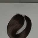 BARSDAR Brown Ponytail Extension - 16 Inch Short Straight Drawstring Ponytail Hair Extensions for Women, Soft Synthetic Clip in Pony Tails Hairpieces Fake Ponytail Daily - Brown