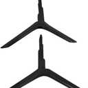 Original TV Base Stand Legs for Samsung - 75" Class TU7000 Model UN75TU7000BXZA (No Screws Required. The Stand Snaps in Place.)