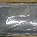 NLQR Driver and Passenger Side Bottom & Back Seat Covers Replacement Leather Gray Compatible with Chevy Silverado Tahoe Suburban GMC Sierra Yukon 1995 1996 1997 1998 1999