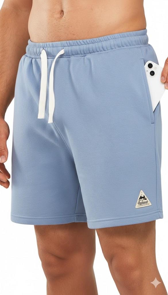 NORTHYARD Men's 7" Athletic Running Shorts with Zipper Pockets Quick Dry Lightweight Workout Gym Short (Medium)