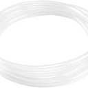 10ft 1/2''ID5/8''OD Clear Vinyl Tubing Flexible and Hybrid PVC Tubing, Lightweight soft hose, drinkable pipe