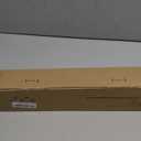 TONIAL Curtain Rod 32 to 58 Inch(2.6-4.8ft), Telescoping Splicing 3/4 Drapery Rods for Windows 20 yo 54 Inches, Decorative Single Rod with Small Cap Finial, Silver