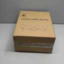 4-Light Bathroom Light Fixtures, Black Bathroom Lights Over Mirror with Clear Glass Globe Shade, Vanity Lights for Bathroom Kitchen Living Room Hallway Cabinet Bedroom Porch