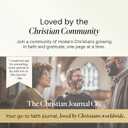 3 x Daily Christian Planner & Goal Setter (Cotton Hardback) - Faith Planner & Daily Devotional, Goal Setting, Prayer Journal, Bible Journal, Christian Gifts For Men & Women