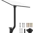 Antenna Mount, Adjustable 360 Degree for Better Signal, Burbifro Starlink Mounting Kit for Starlink Internet Kit Satellite, Compatible with Starlink Standard Gen 3 Dish