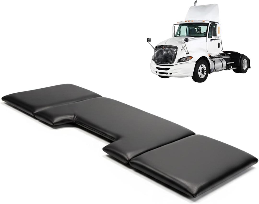 Heavy Duty Foldable Bed for Semi-Truck Drivers | Day Cab Bed | Non-Inflatable, Lightweight & Durable | Stable & Portable | Semi Truck Cab Mattress | 375 lb Capacity, Single