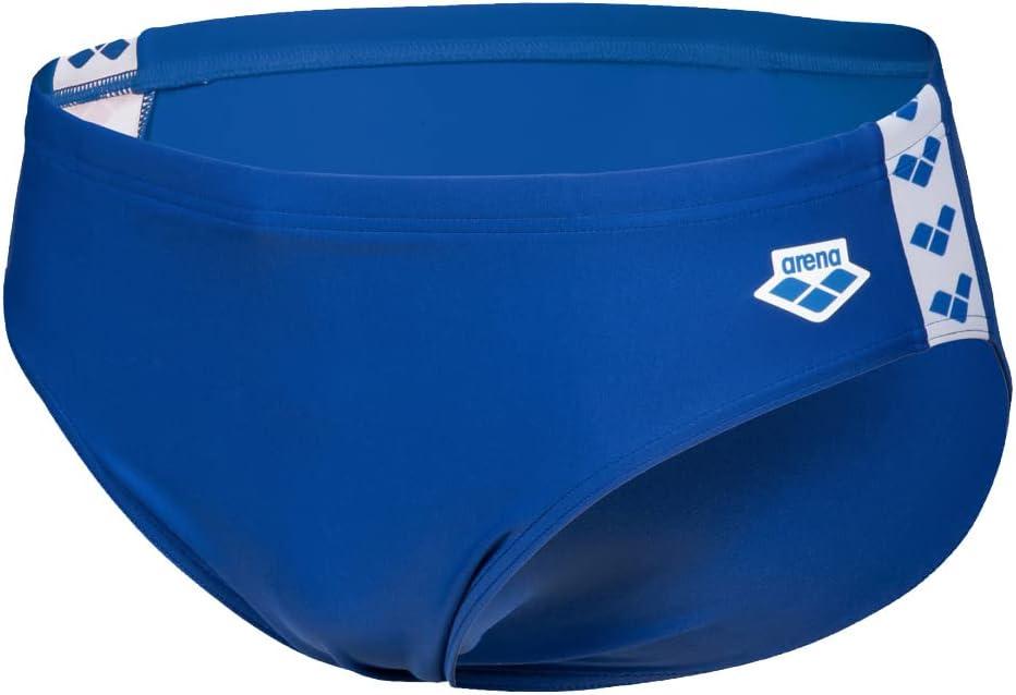ARENA Men's Feel Icons Solid Swim Briefs (32, Royal)