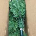 National Tree Company 4.5 ft Pre-Lit Kingswood Fir Slim Artificial Christmas Tree, 150 Clear Lights, 330 Tips, Includes Stand, Green
