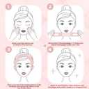 ROWMATE V Line Lifting Mask Chin strap for sleeping, V Line Lifting Mask for Women,Jaw ExerciserMedium,LightPink