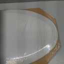 Bemis 1500TTT Durable Wood Toilet Seat, Secure Hinges Stay Tight, Made in USA, Elongated, White