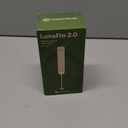 Maestri House Rechargeable Milk Frother with Stepless Speed Control, LunaFro 2.0 Handheld Electric Foam Maker Waterproof Drink Mixer Foamer for Lattes, Cappuccino (White)