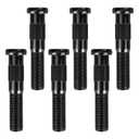 6 Pack 007-262-00 Press-in Wheel Studs 1/2"-20 Thread, Dexter 52007000 lb Axles, 1/2"-20 Dia, 2.70" Long, 0.68" Spline, 1.38" Base, 0.54"