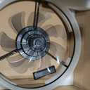 20 Inch Ceiling Fan with Lights, Modern Low Profile Ceiling Fan
