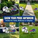 NFL Logo & Helmet 2 Pack Yard Sign Set, 11" x 23"