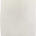 10.2" Ceramic Flower Vintage Vase - White & Gold Stripes Textured Ceramic Vase for Farmhouse Modern Home Decor Pampas Grass Centerpieces Living Room Bedroom Office Decoration