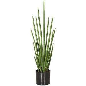 36" IFR Sansevieria Snake Artificial Succulent Plant w/Pot -Green