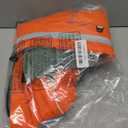 Dog Coat, Warm Dog Winter Coat for Medium Dogs, Waterproof Jacket with Harness Built in, Reflective Turtleneck Cold Weather Coats with Zipper,Pet Fleece Vest Snow Jacket, Orange M