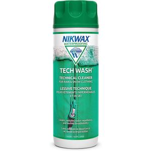 Nikwax Tech Wash,10 fl. oz., Nikwax Tech Wash Technical Cleaner for Jackets and Outerwear, Restores Waterproofing in Rain, Ski, and Snow Gear, Safe for Gore-Tex and DWR
