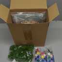 Kathfly 8 Sets Wooden Fairy House Craft Kit for Kids with Paints & Decorations, Unpainted Miniature Garden Accessories for Home Event Party Decorations, Arts Birthday Party Favors (Fairy House)