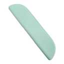 Portable Travel Makeup Brush Bag Silicone Cosmetic Brushes Holder Women And Girls (Green)