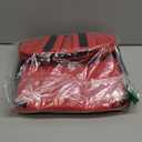 Red Medicine Backpack for School Empty First Aid Bag for Trauma Medication Safety Backpack Travel Paramedic Bag EMS EMT for Nurse Responder(bag only)