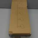 BoostArea Track Lighting Fixtures Ceiling, 5 Light White Track Light with Rotatable Light Heads, Modern Track Lighting Fixtures Ceiling for Kitchen/Living Room,GU10 Bulb Not Included