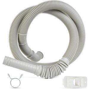 BlueStars AEM73732901 Washer Drain Hose - Compatible with LG Kenmore Washer - Replaces AEM74053001 AEM74073303 MEJ62685201 2702257 PS8749199 AP5783629 5215EA1001A AEM73653001 AEM73732903