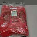 12 Pcs Red Velvet Bows for Christmas Tree Decorations, 9" X 14" Outdoor Christmas Bows Tree Topper Ornaments with Glitter Gold Edge for Wreaths Fireplace Home Party Door Xmas Holiday Decor