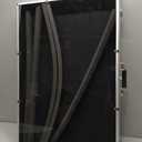 Trade Show Display Case 34"x22" Large Aluminum Locking Tabletop Showcase for Trading Cards, Sports Cards, TCG, Jewelry Lightweight & Portable for Exhibitions, Conventions, and Collectibles,Silver, 1 Piece | 34"x22"
