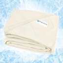 PetAmi Premium Cooling Dog Blanket | Lightweight Fluffy Pet Throw Blanket Bed Cover for Dogs, Cat, Puppies | Pet Blanket Furniture Protector Couch Sofa | Reversible Fuzzy Cozy | 29x40, Beige Latte