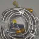 Metal Garden Hose 25 FT - 304 Stainless Steel Water Hose 25 FT - Expandable Short Flexible Garden Hose,no Kink Explosion, no Bite