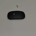 Wireless Bluetooth Mouse Rechargeable Laptop Mice with LED Use Portable(BT5.2 and USB 2.4G) Dual Mode Connection Silent Slim Computer Mouse for Laptop/iPad Tablet/Apple MacBook/PC (Black)