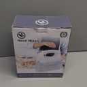 Electric Hand Mixer, Powerful 300W Hand Mixer Electric Handheld with 304 Beaters, Dough Hook,Hand Held Mixer with Turbo for Baking Cakes, Eggs, Cream Food(Pink)