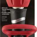 Gilmour Pro Twist Hose Nozzle, Fireman Hose Nozzle for Cleaning and Watering, Heavy Duty Garden Hose Nozzle with Adjustable Spray Pattern, Red