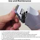 VALLNEIsize 40/30 Detachable Pet Dog Grooming Ceramic Blades Compatible with Oster A5,Wahl KM10 Series Clipper,Cut Length 1/100 to 1/50 in,2 Count