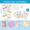 Affrolling 15 Pcs Colorful Writing Process Posters Classroom Decor 11x16