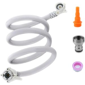Portable washing machine hoses, Used for Compact Washer washing machine water supply linefaucet adapter for Portable Washer,Replacement Portable Washer Hose,Washing Machine Hose 6FT 2M