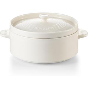 BUYDEEM A513 Ceramic Steam Pot for G32 Food Steamer, 1.5L, White