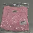 Plus Size Polo Shirts for Women Short Sleeve Golf Shirts V Neck Loose Fit Tennis Shirts Quick-Drying Workout Tops (Pink, XXL)