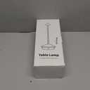 Modern Cordless Table Lamp Set of 2, Portable LED Desk Lamps, 5000mAh Rechargeable Battery Operated Lighting for Bedroom Dining Room Restaurant Coffee Shop Camping Night Light (Black)