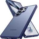 CASEKOO Genuine Official for Samsung Galaxy S25 Ultra Case [16FT Military Drop Protection] [Anti Stain Tech] Slim Matte Translucent Shockproof Protective S25 Ultra Case 6.9'', Blue