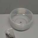 Universal Hole Saw Dust Bowl Large - Semi-Transparent Design, Ideal for Recessed Light Installations